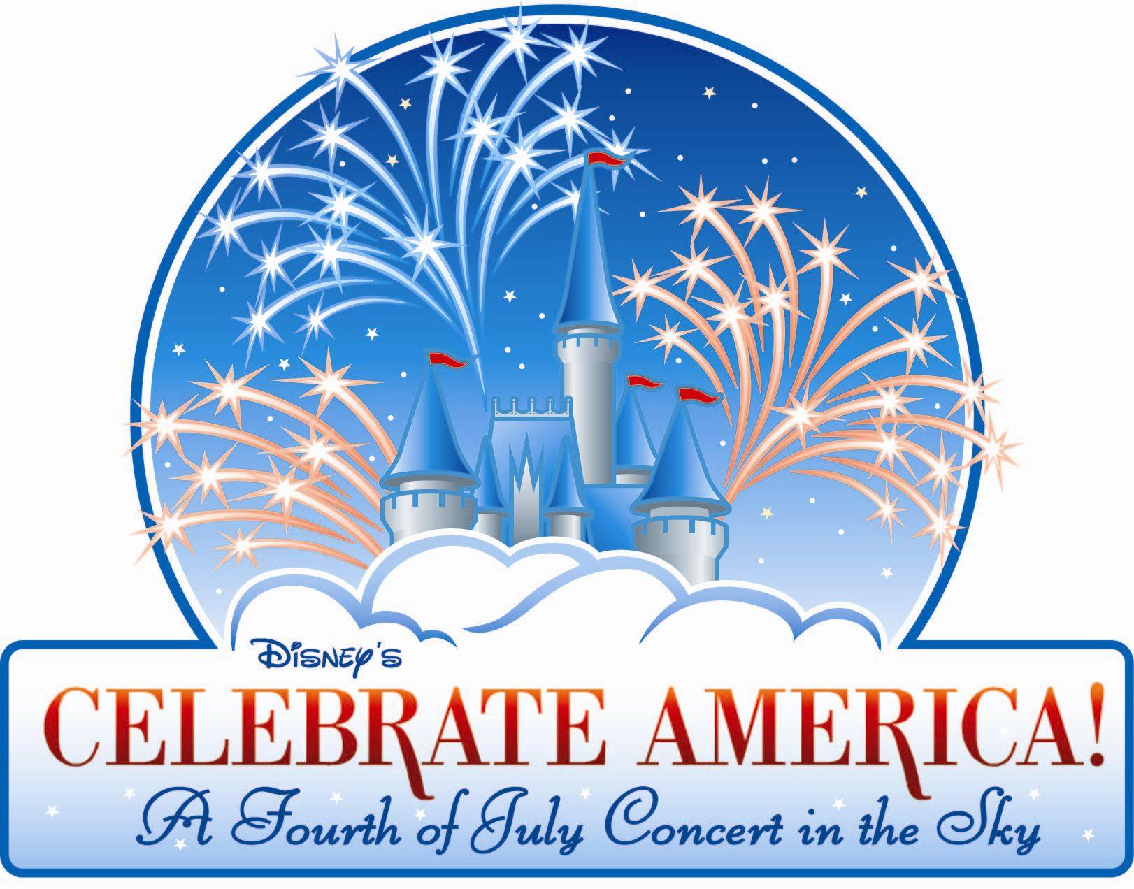 Disney's Celebrate America! - A Fourth of July Concert in the Sky logo. Copyright 2009 The Walt Disney Company.