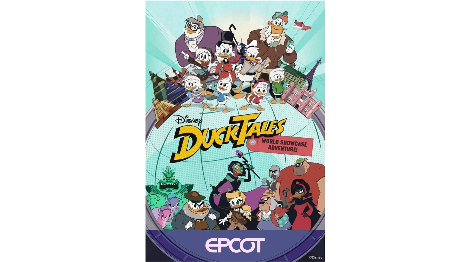 Disney's DuckTales World Showcase Adventure poster