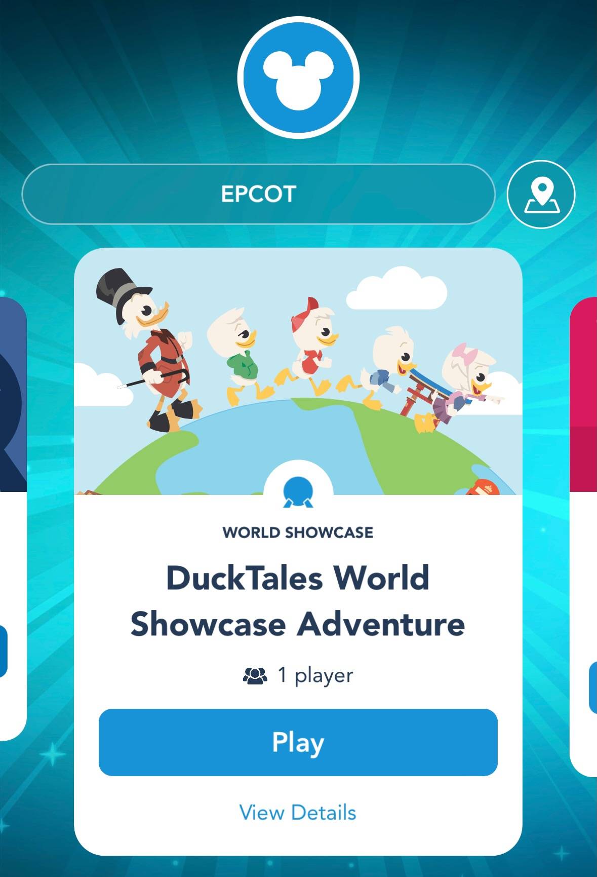 Disney's DuckTales World Showcase Adventure play test