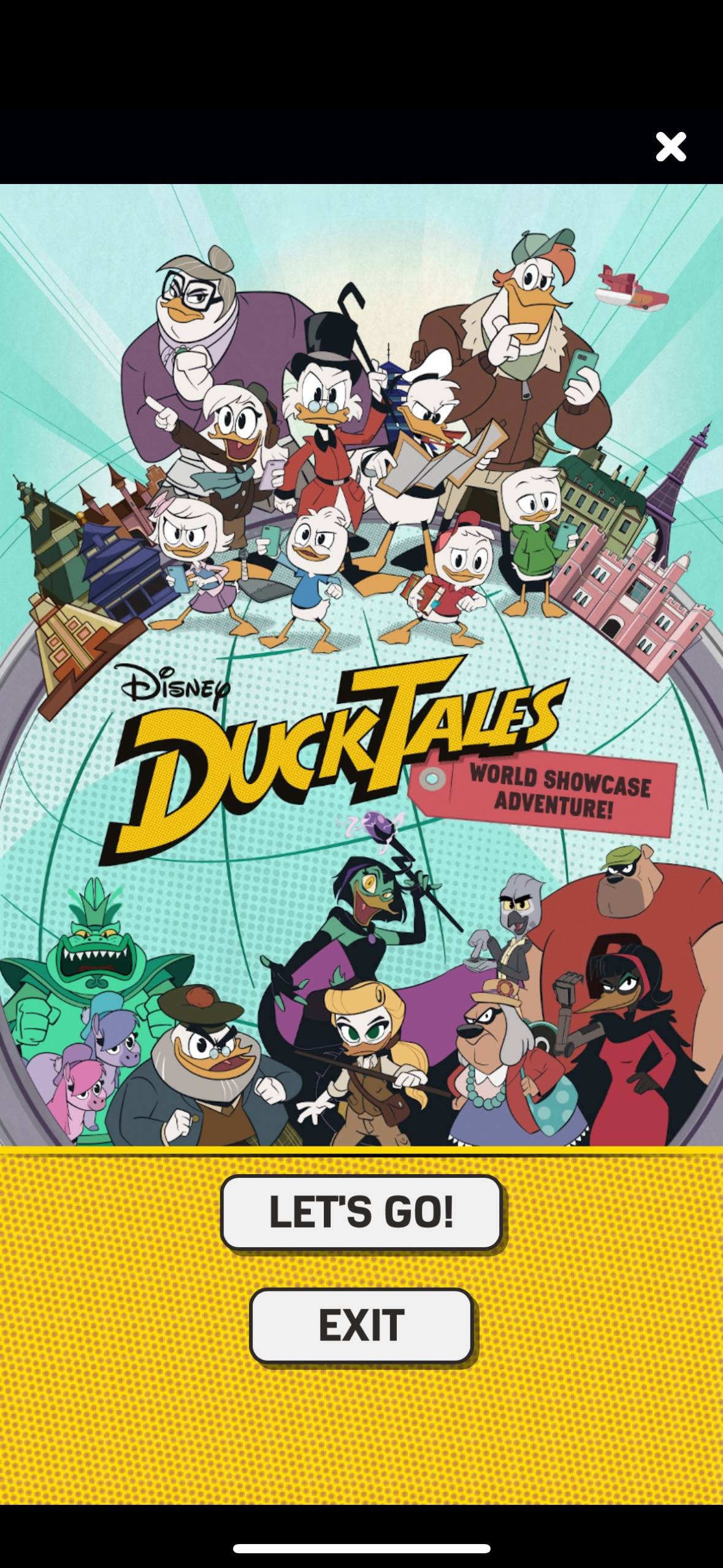 Disney's DuckTales World Showcase Adventure play test