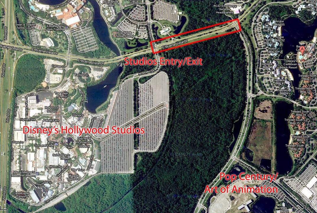 Road widening work to begin on major section of Walt Disney World property