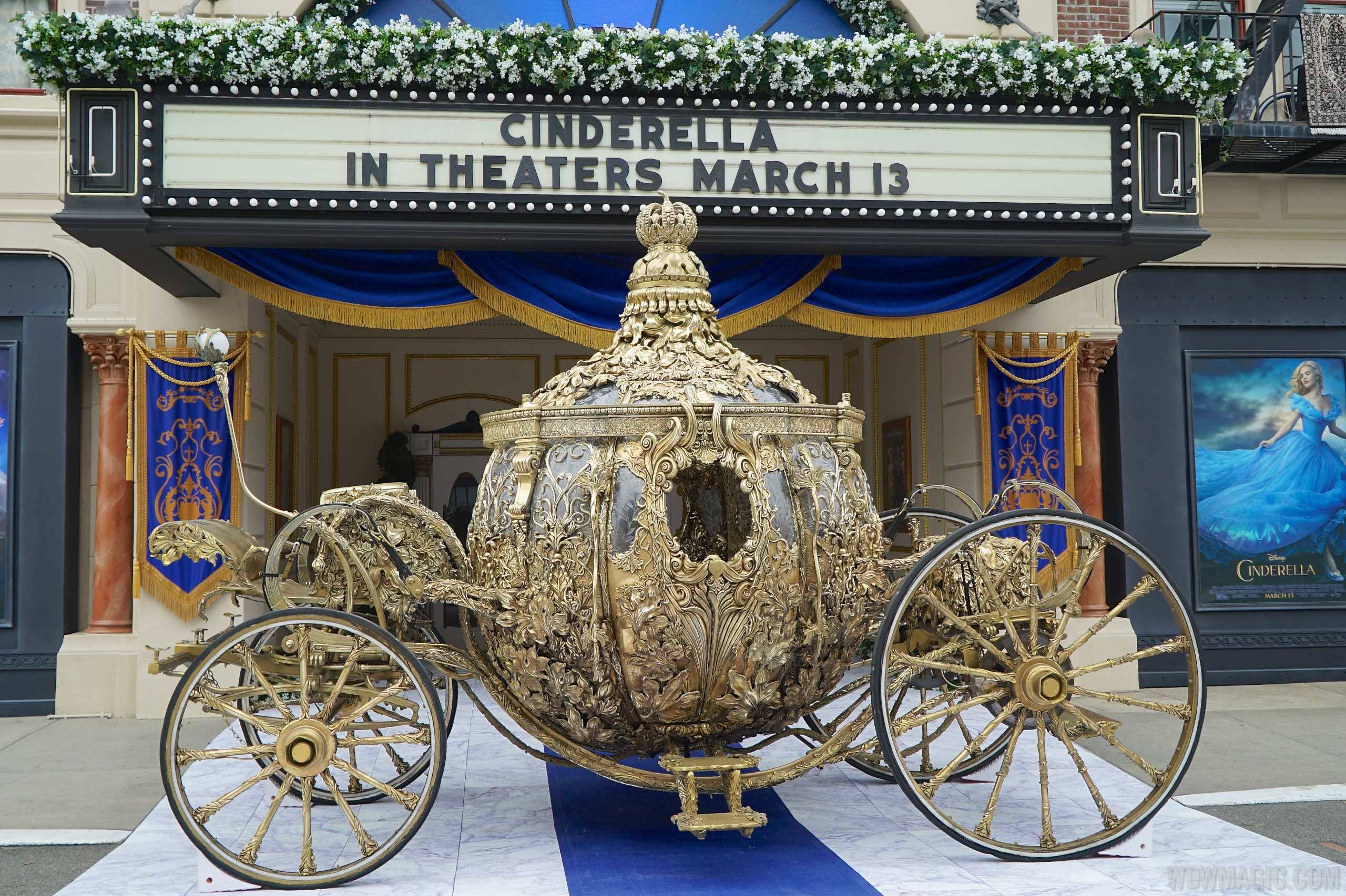 Golden Carriage prop from Cinderella