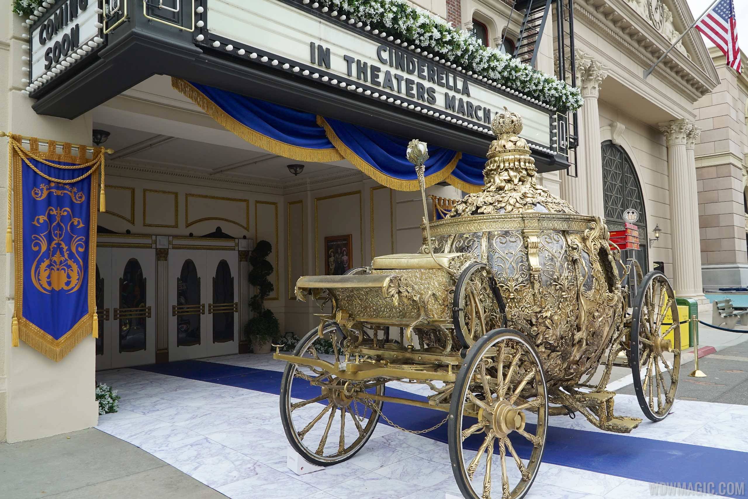 Golden Carriage prop from Cinderella