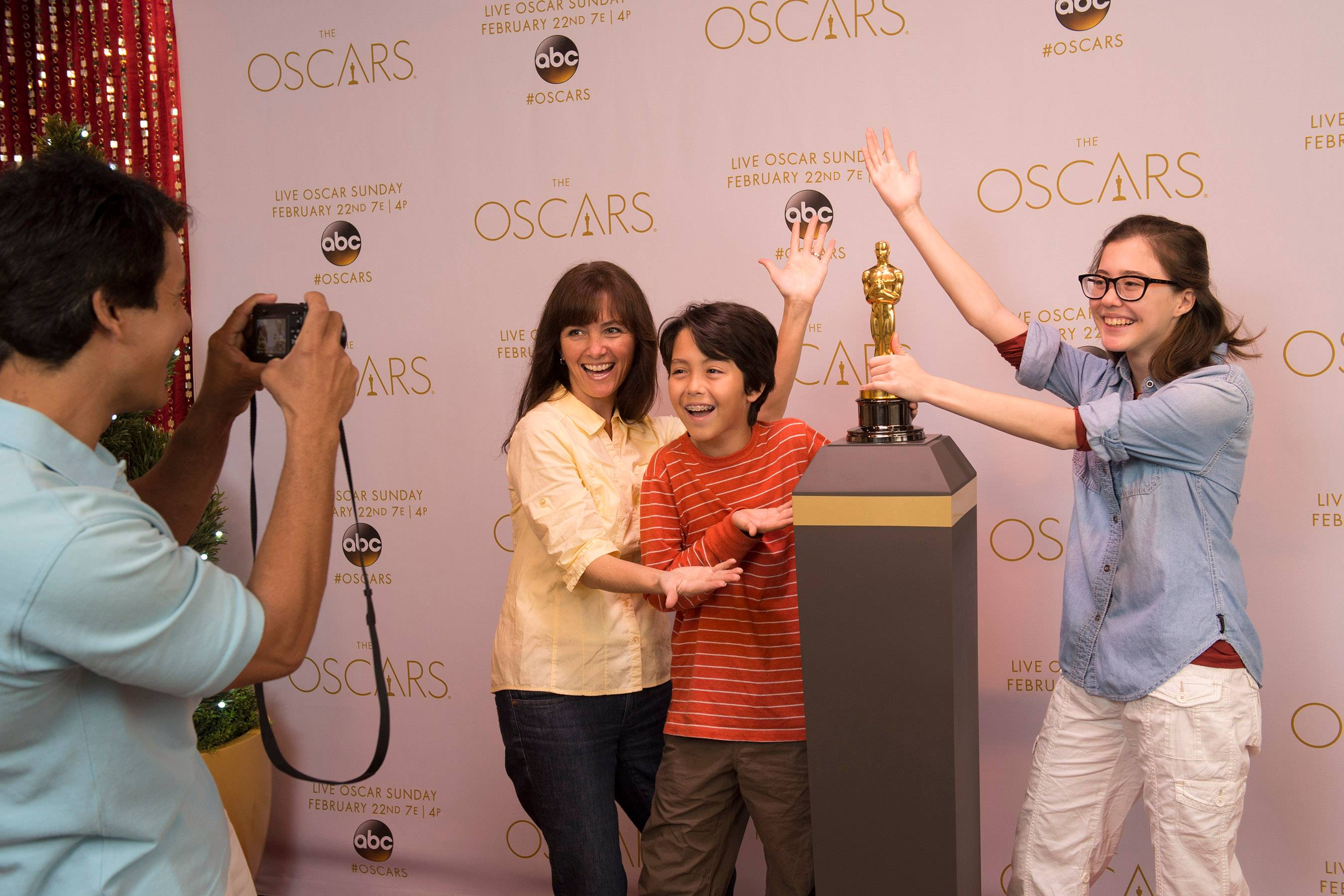Pose with an Oscar
