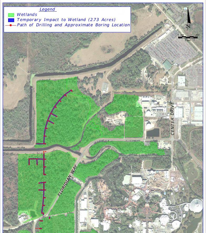PHOTOS - New permit filings suggest the possibility of new roadways coming to Walt Disney World