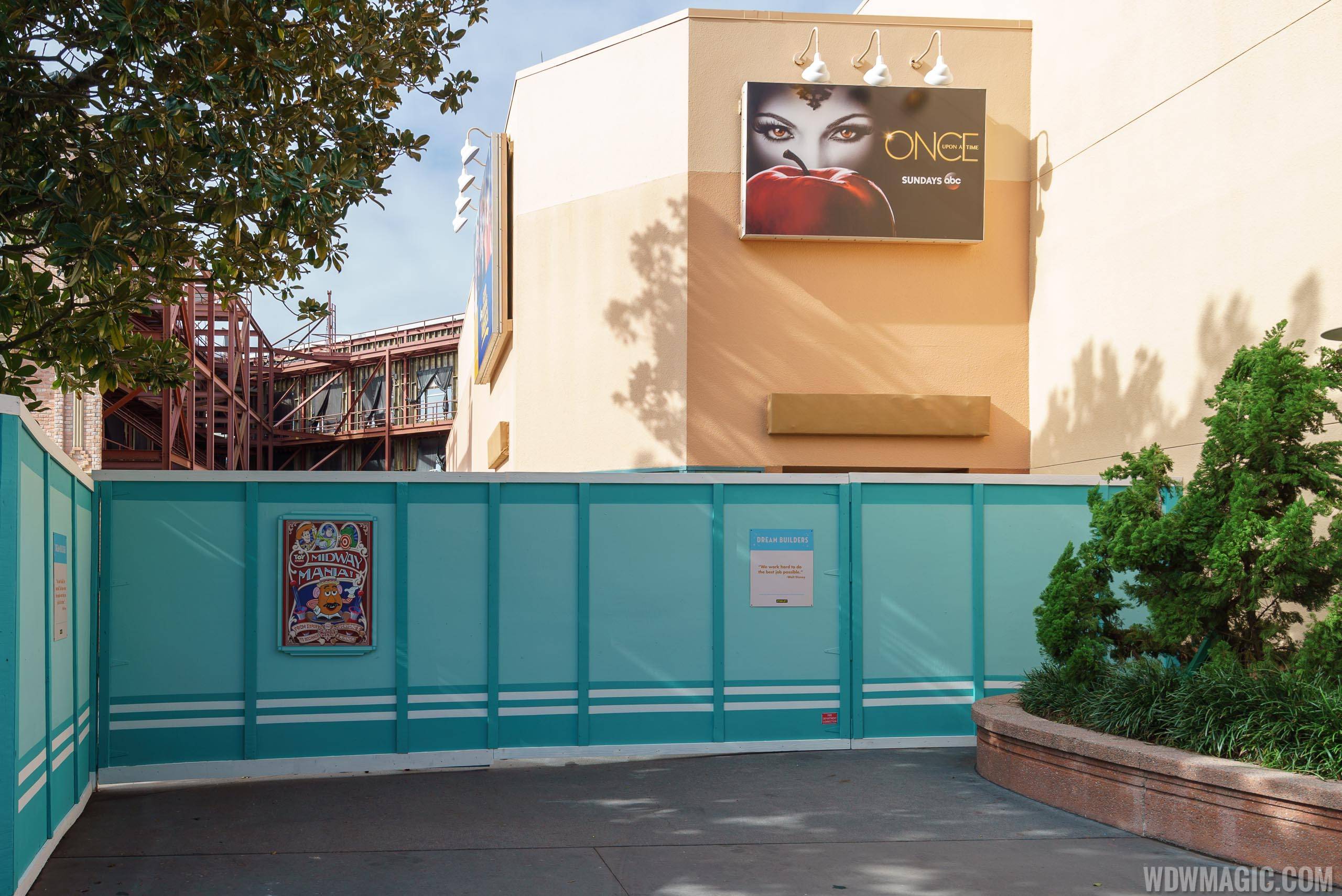 Backlot cleared ahead of Star Wars and Toy Story Lands
