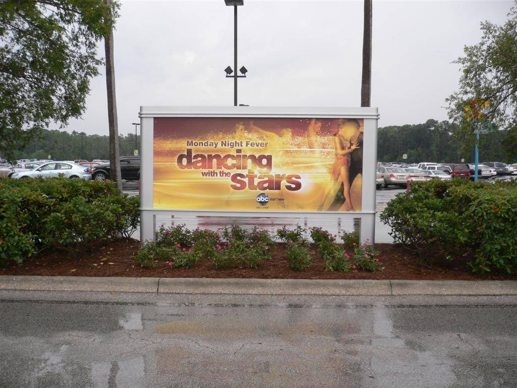 New Movie and TV billboards in the Studios parking lot