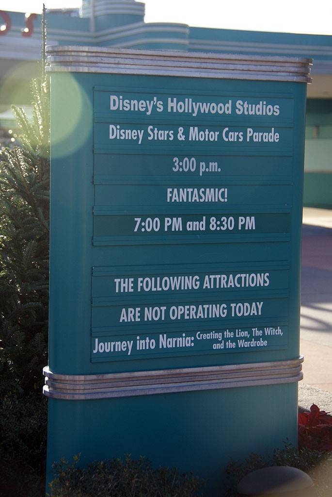 Disney's Hollywood Studios first day report