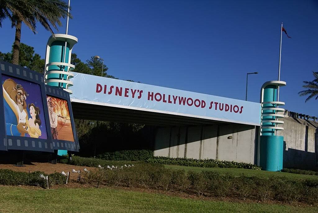 Disney's Hollywood Studios temporary main entry signage