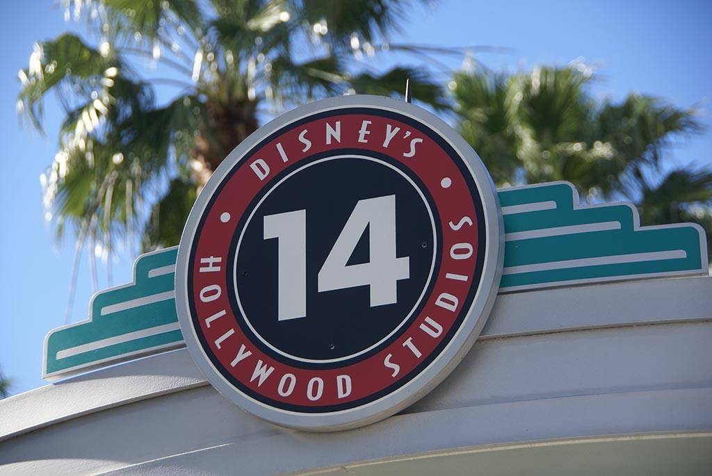 Disney's Hollywood studios signage update in parking lots