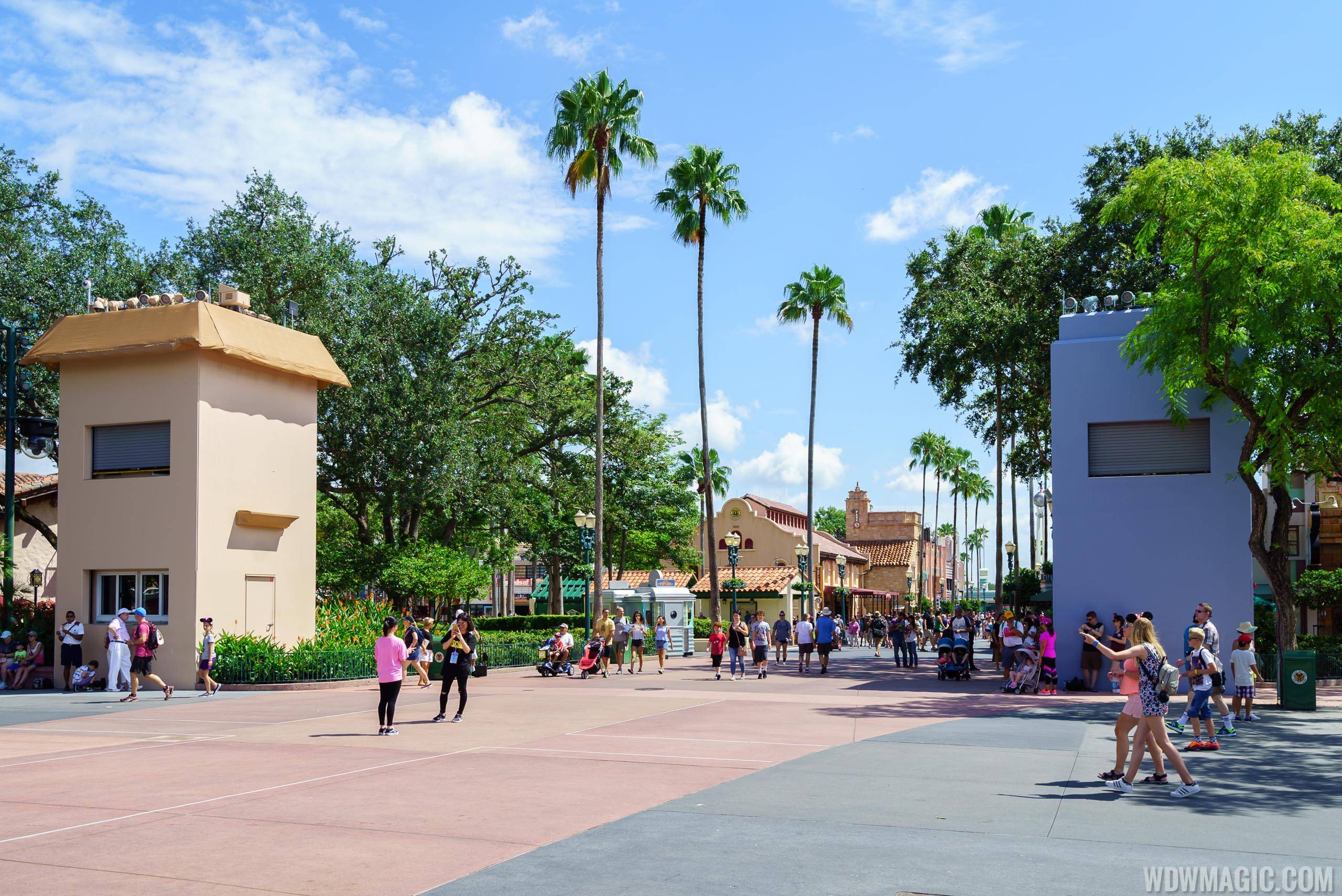 PHOTOS - Details being added to the projection towers at Disney's Hollywood Studios