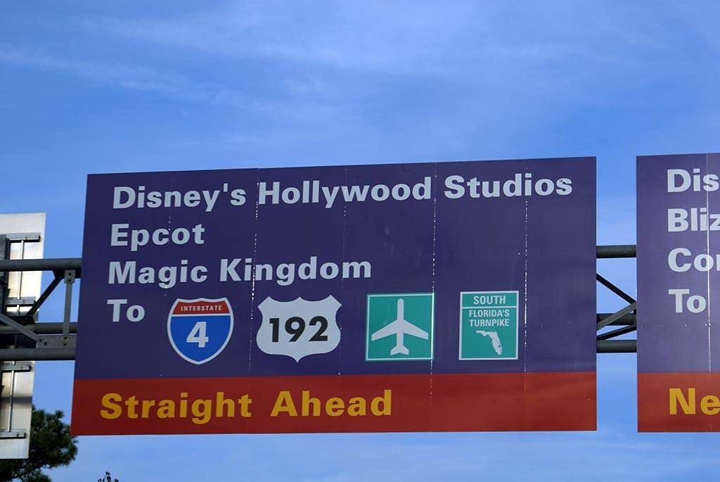 Disney's Hollywood Studios road signs appearing all over property