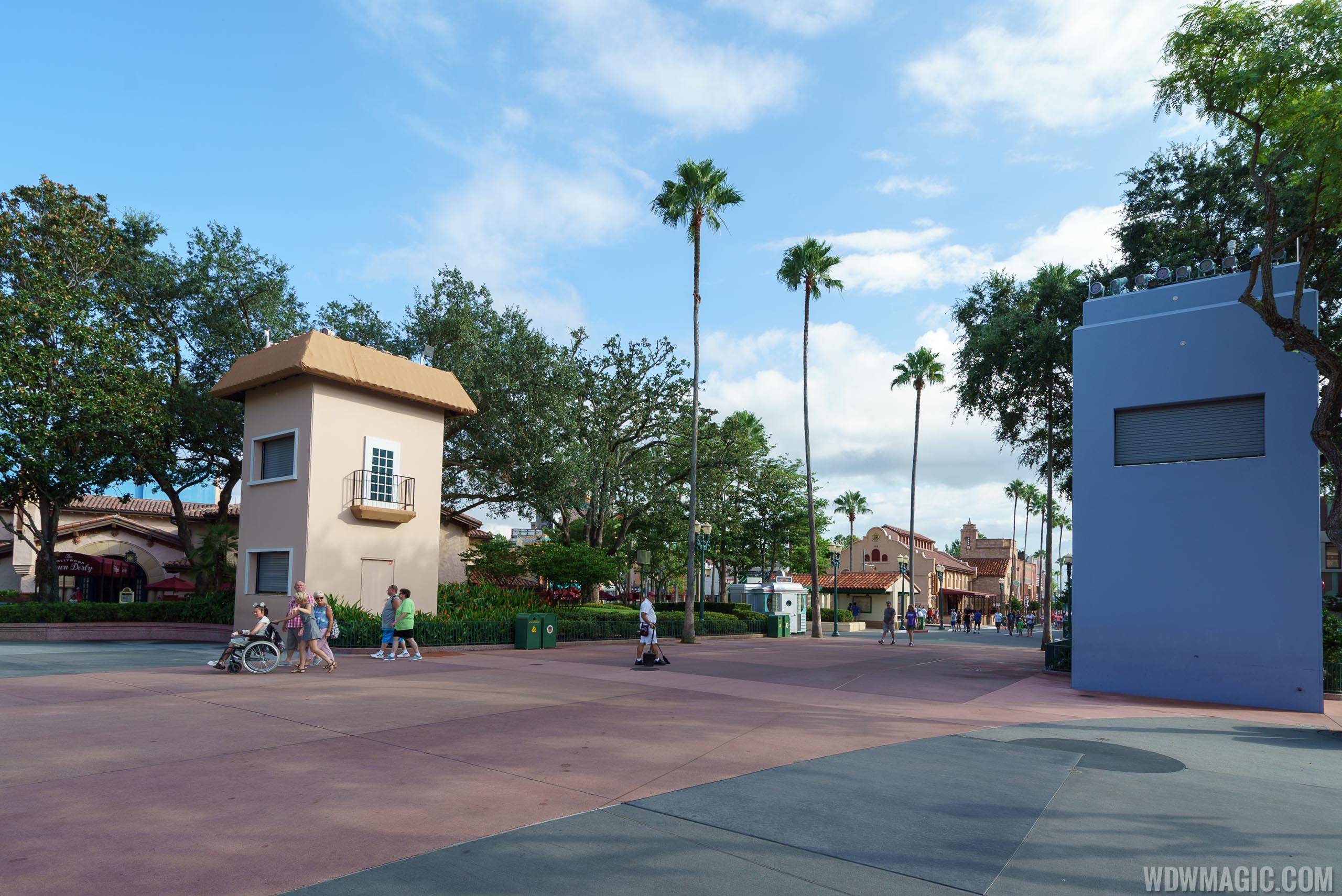PHOTOS - Updated look at the projection tower improvements at Disney's Hollywood Studios