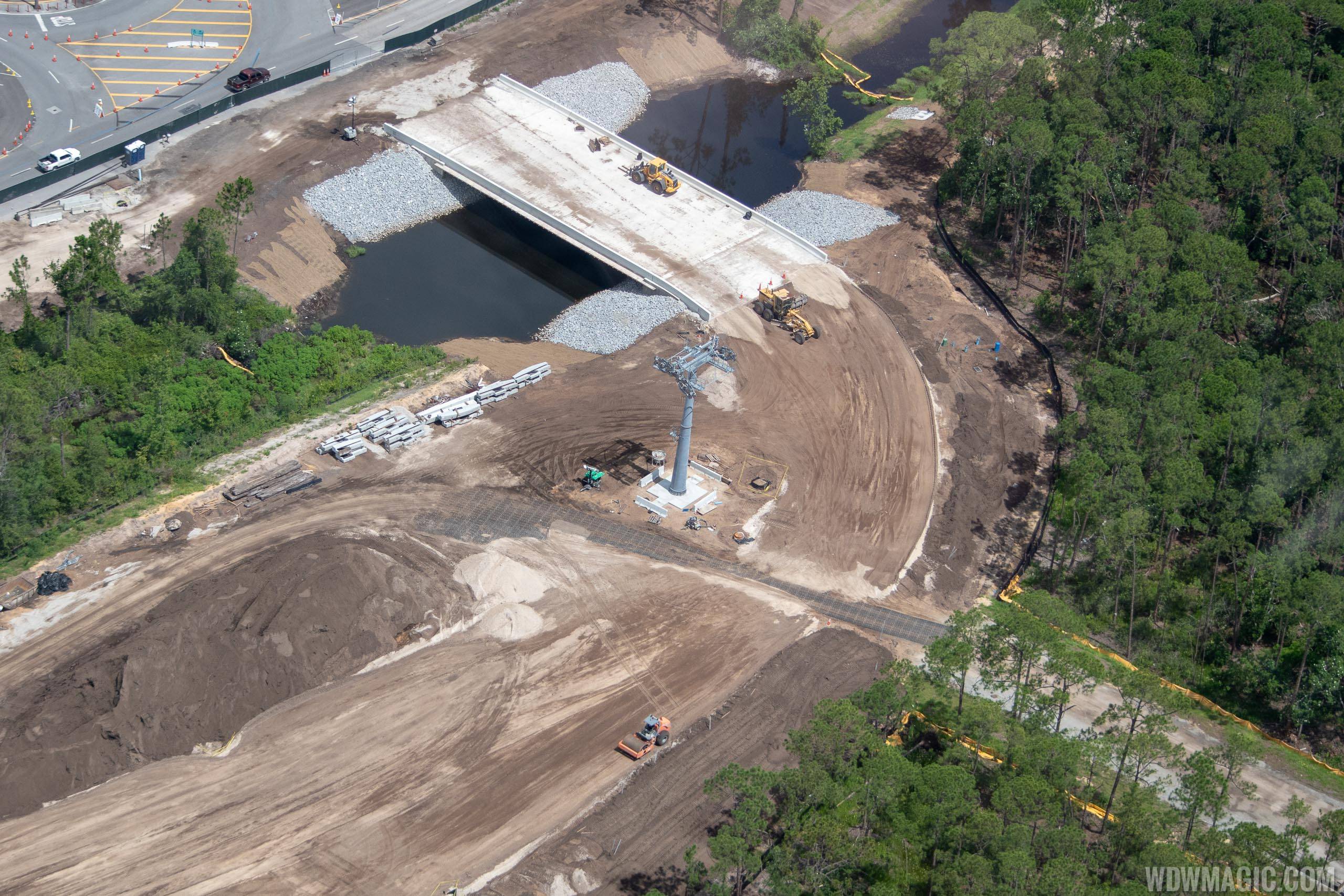 New Parking Plaza under construction at Disney's Hollywood Studios
