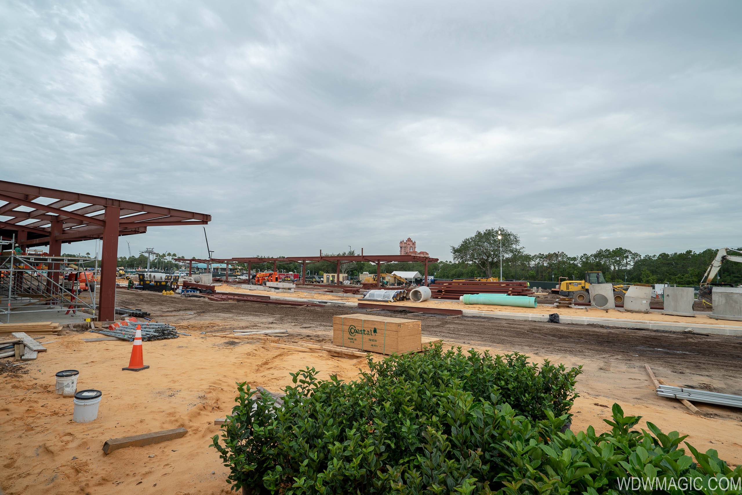  New Charter Bus stop area at Disney's Hollywood Studios