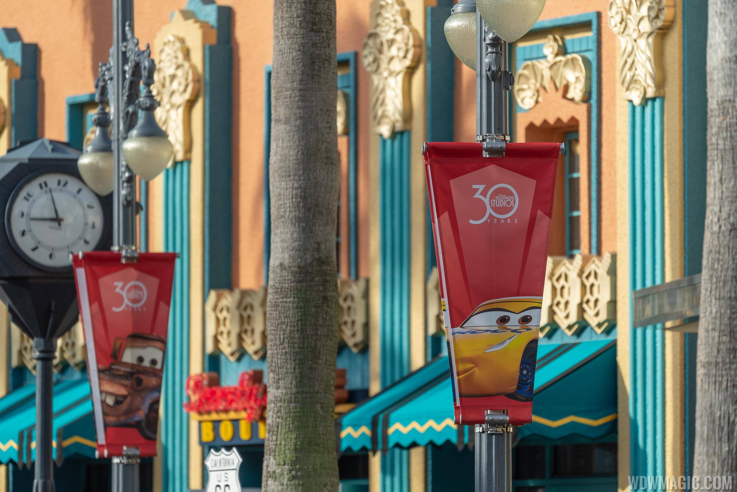 Disney's Hollywood Studios 30th Anniversary banners