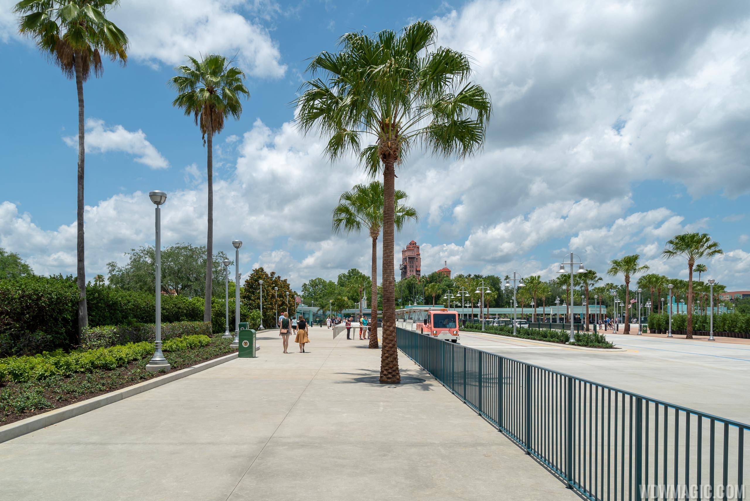 PHOTOS - New tram drop off and bag check opens at Disney's Hollywood Studios