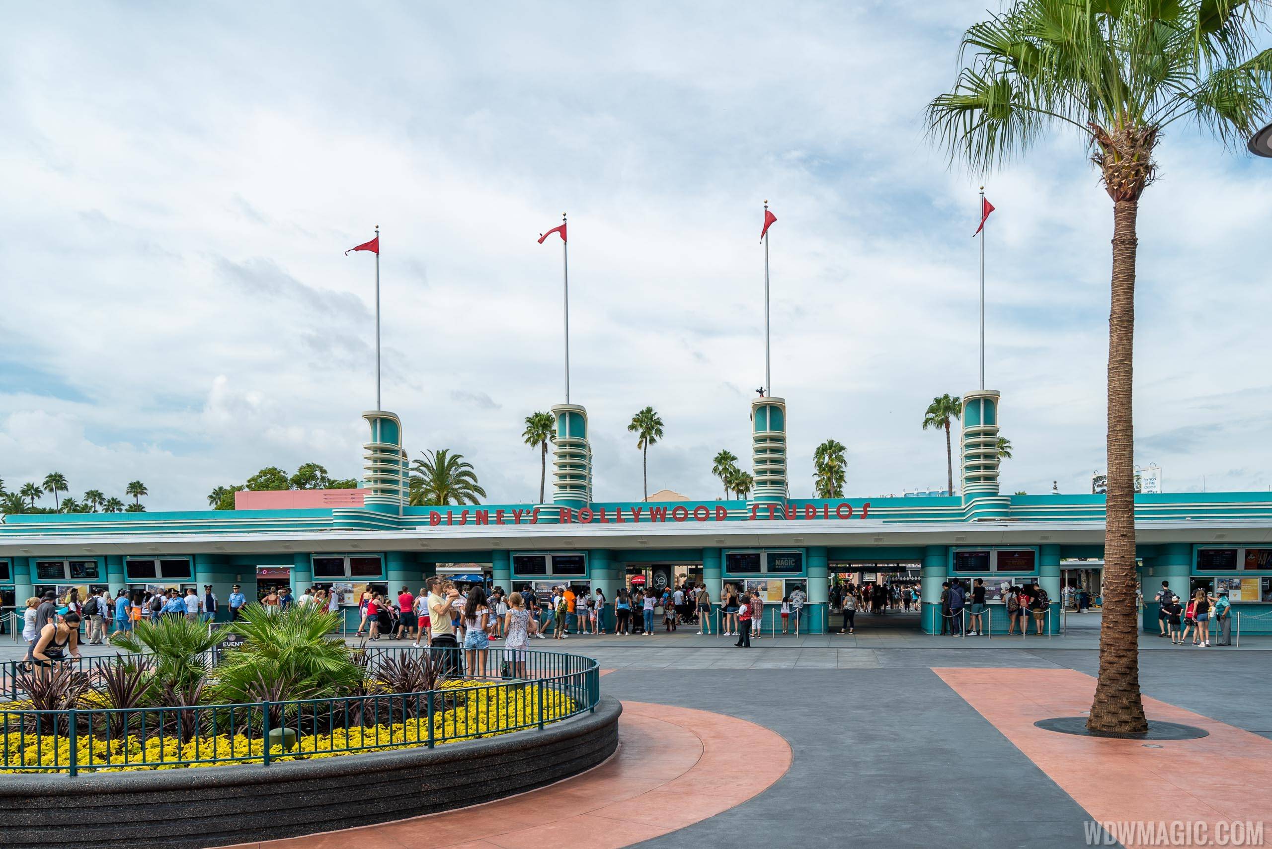 Disney's Hollywood Studios completed main entrance