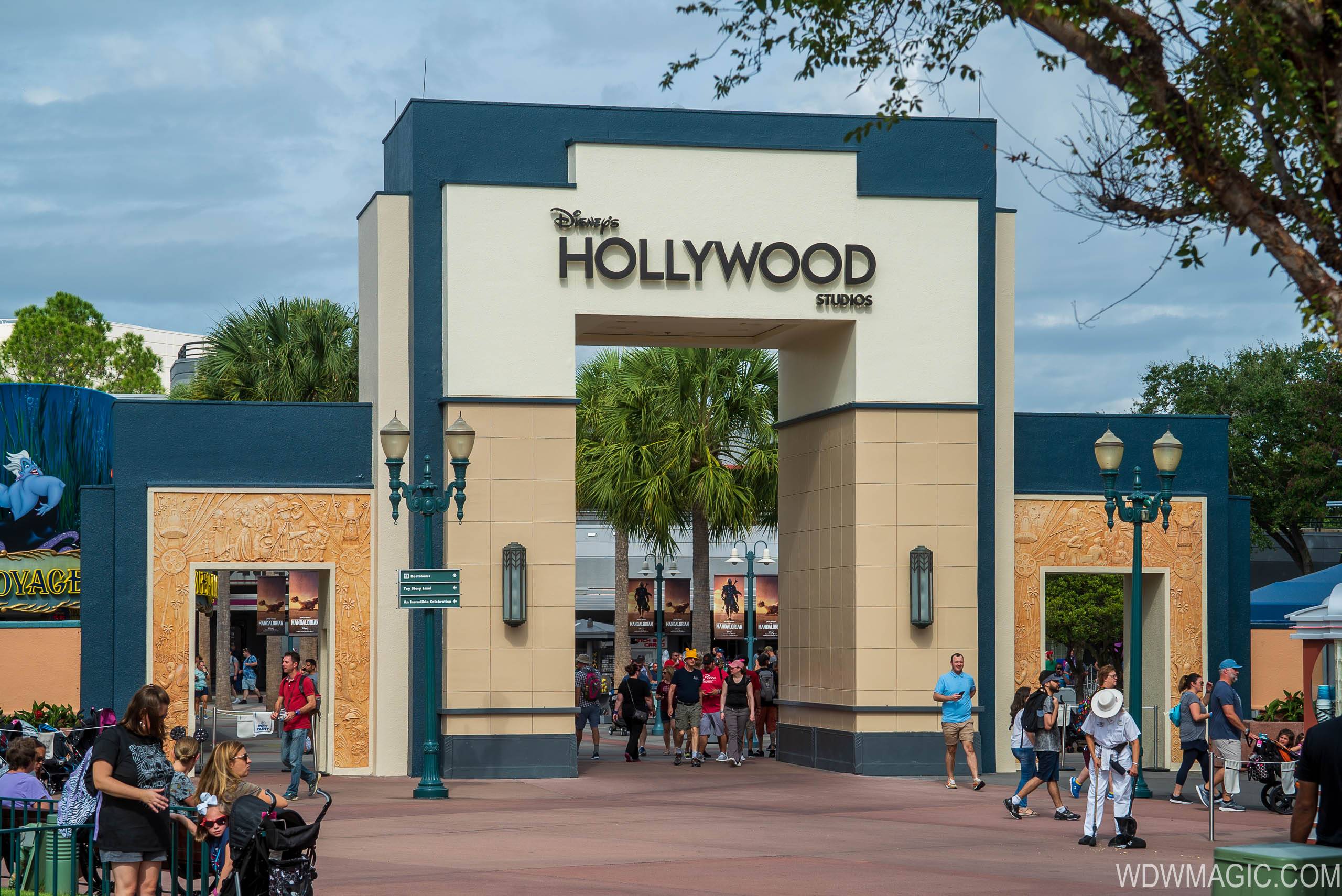 PHOTOS - New logo installed on the Studio archway at Disney's Hollywood Studios