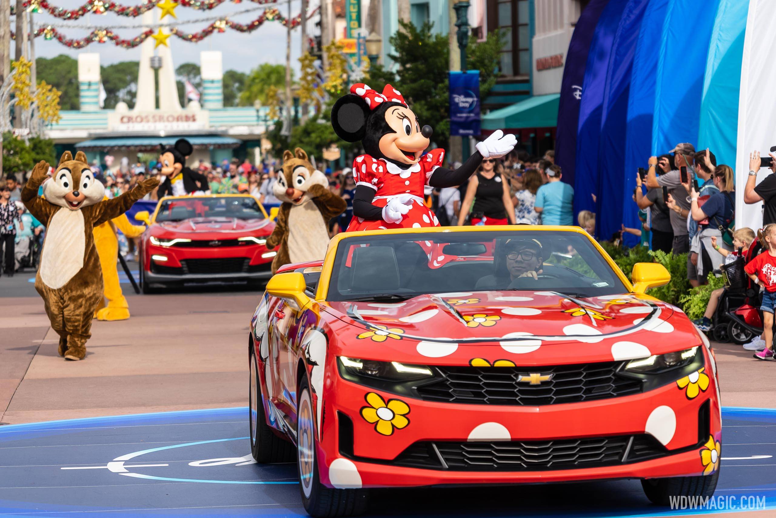 Disney+ Day Stars in Cars Motorcade