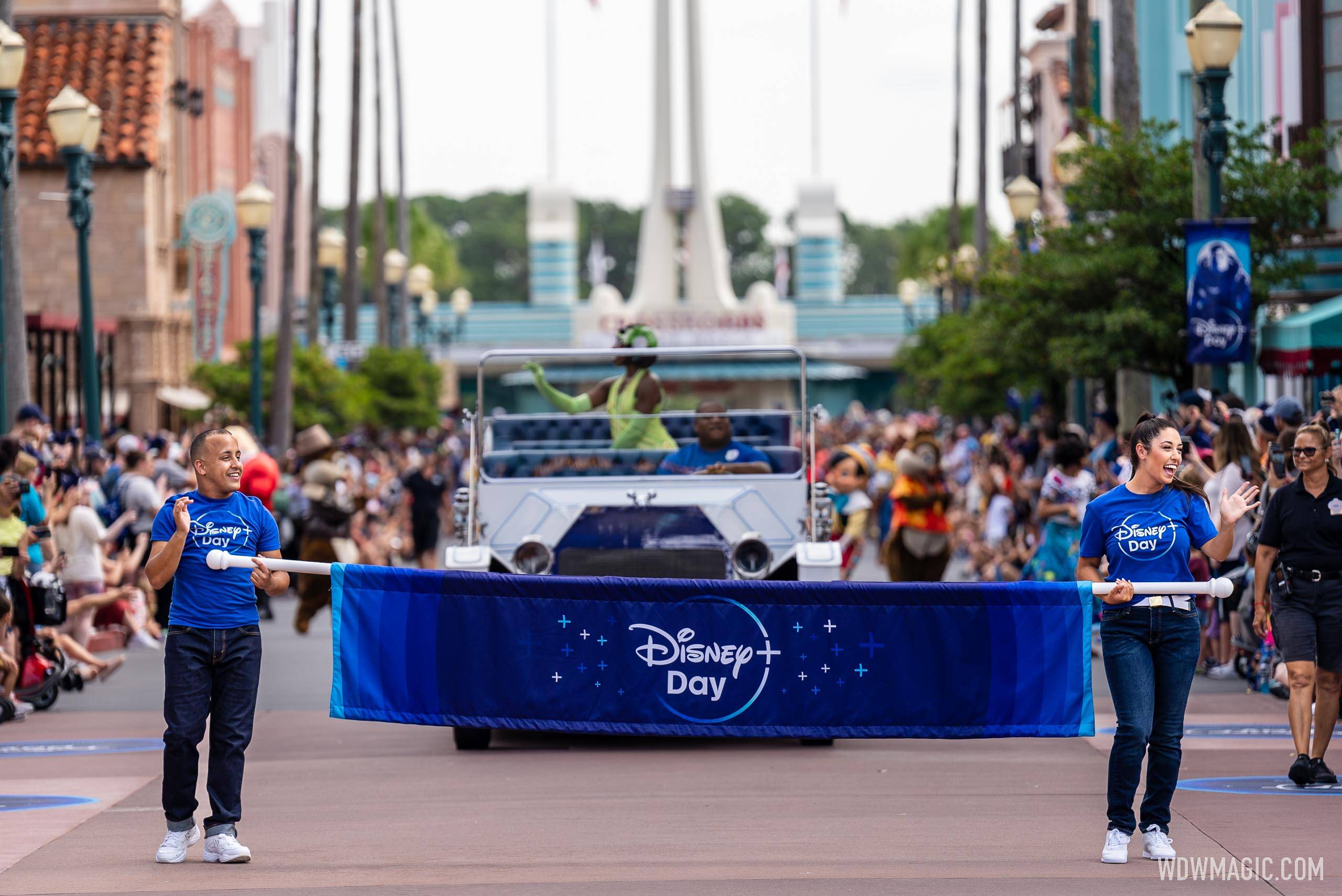 Disney+ Day motorcade 2022