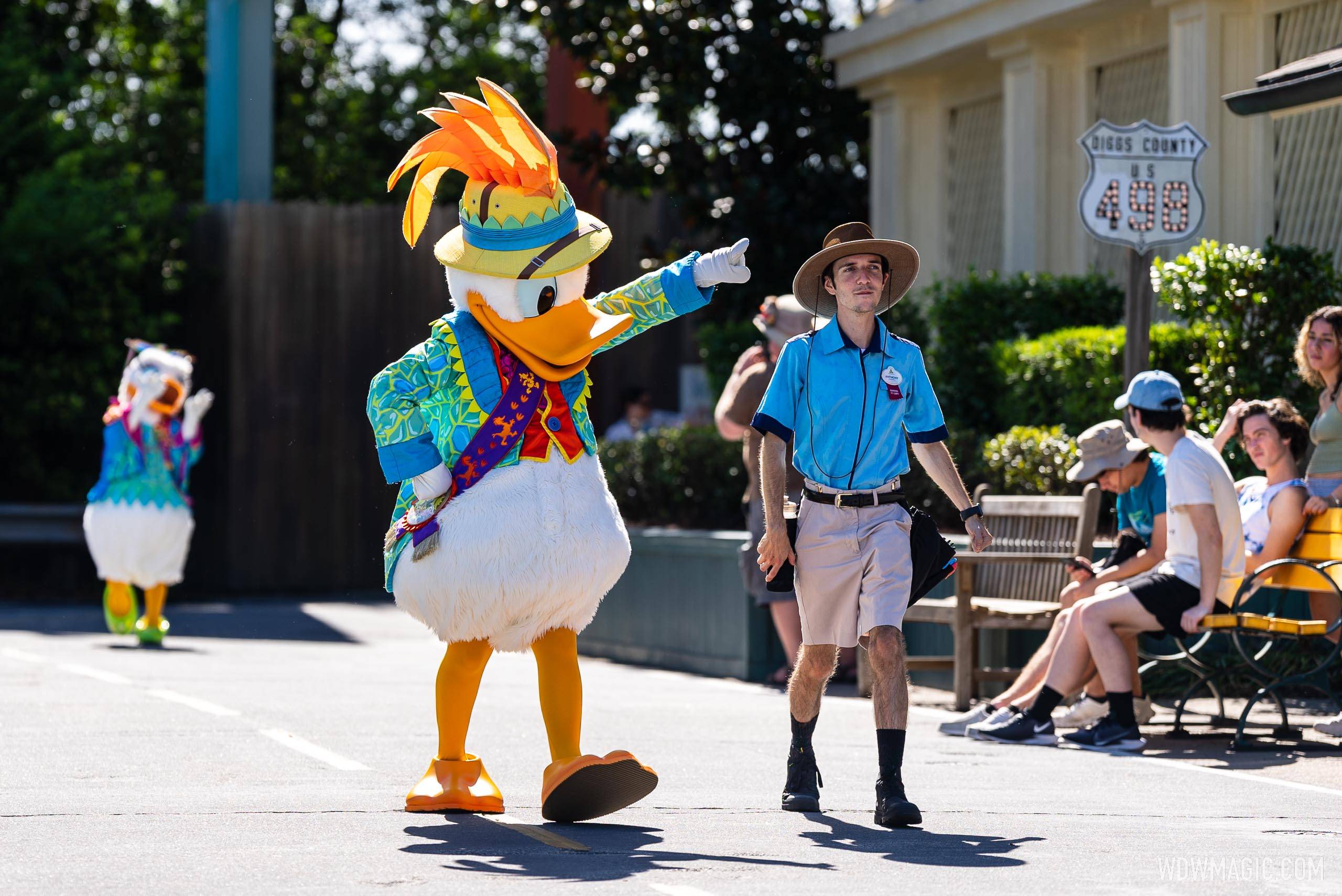 Donald Duck at Donald's Dino Bash