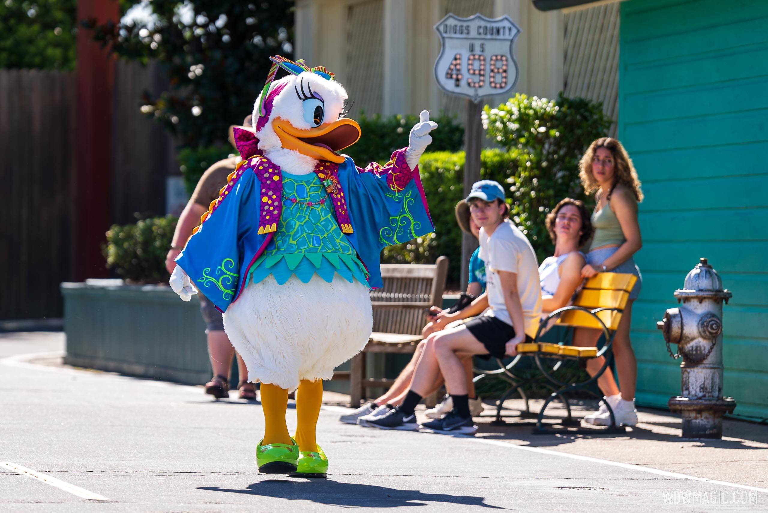 Daisy Duck at Donald's Dino Bash