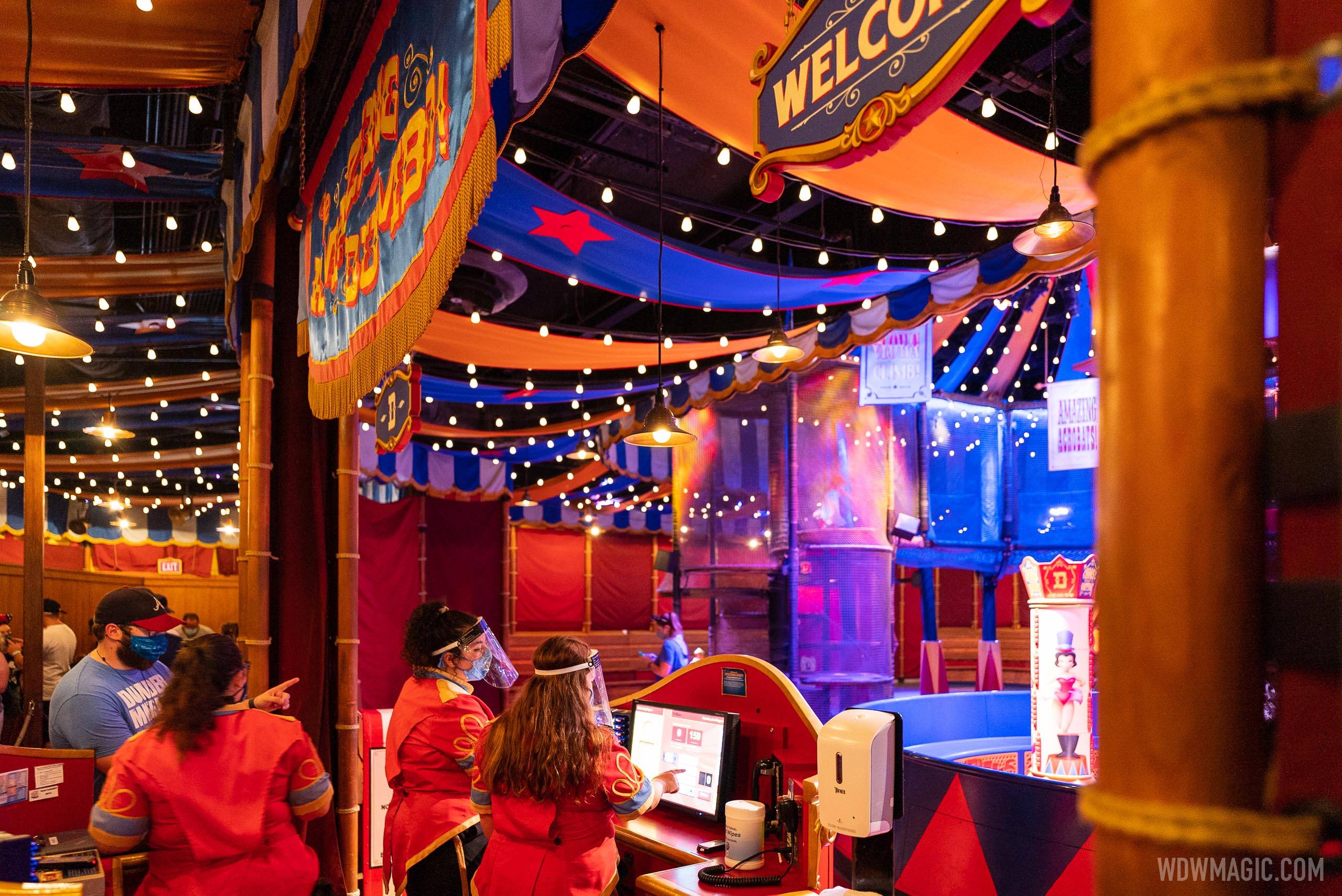 Dumbo queue indoor playground reopens - June 7 2021