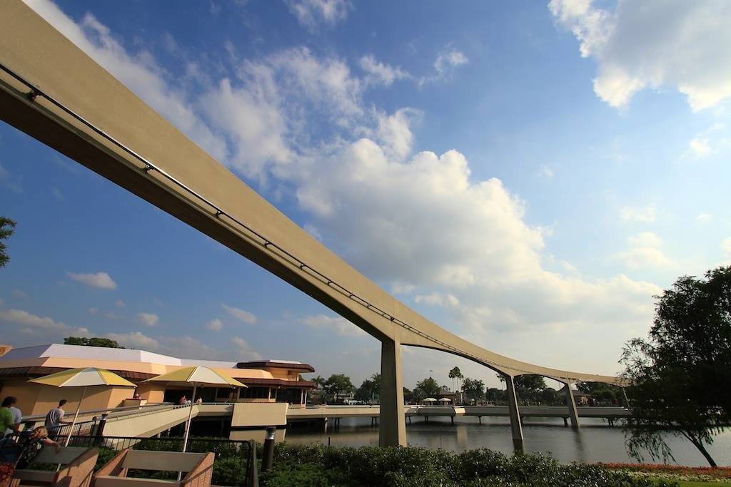 Epcot monorail beam refurbishment update