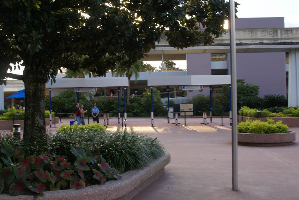 New bag search location at Epcot now ready