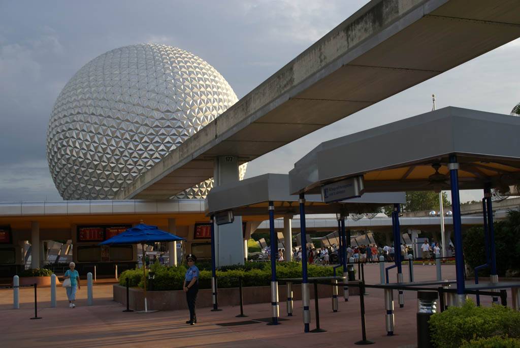 New bag search location at Epcot now ready