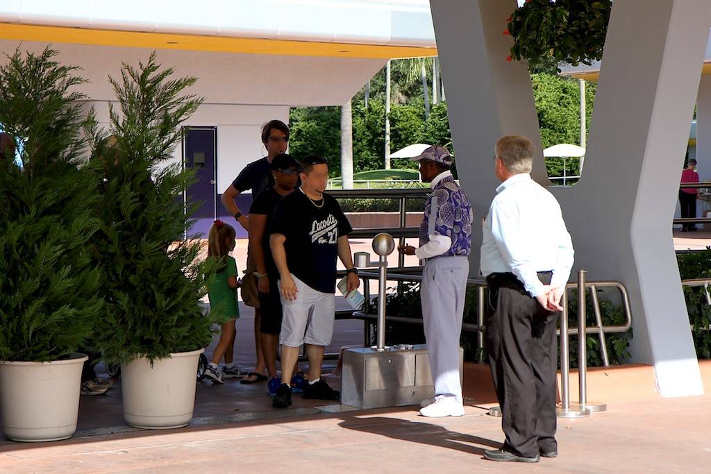 PHOTOS - RFID entry system testing at Epcot's main entrance