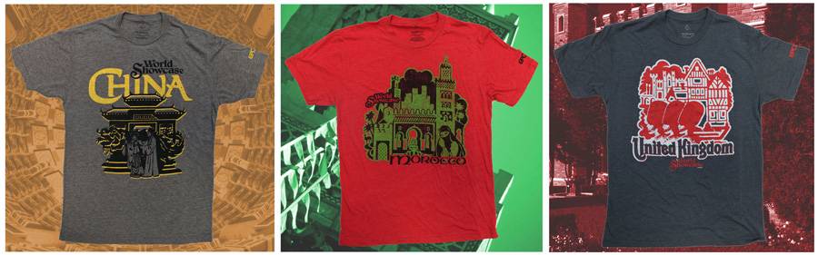 Epcot 30th Anniversary retro T-Shirt - China, Morocco, United Kingdom