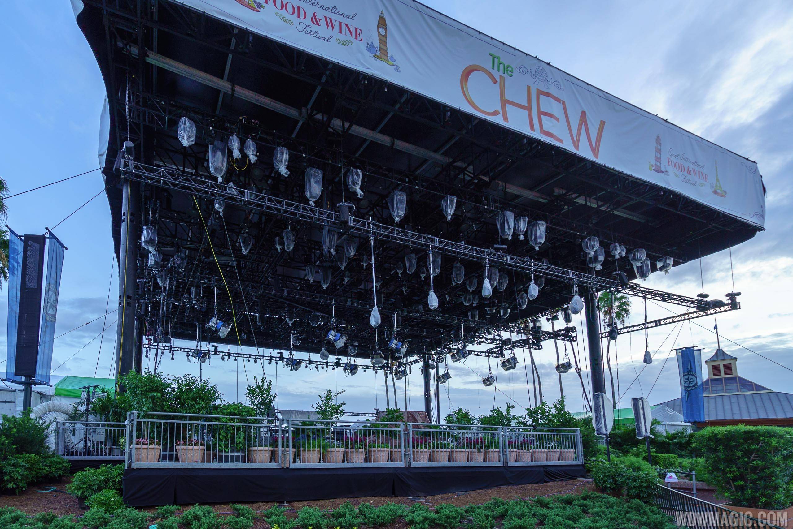 Shows have been recorded at Epcot in 2017, including The CHEW and Wheel of Fortune