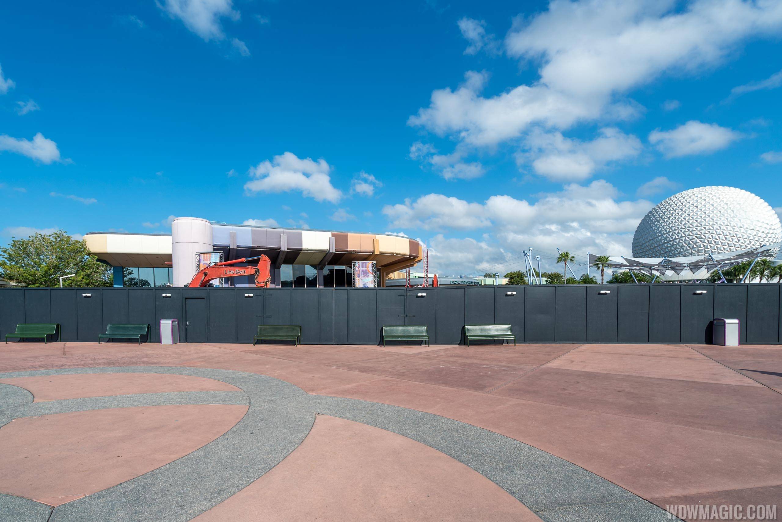 Demolition machinery at Innoventions West