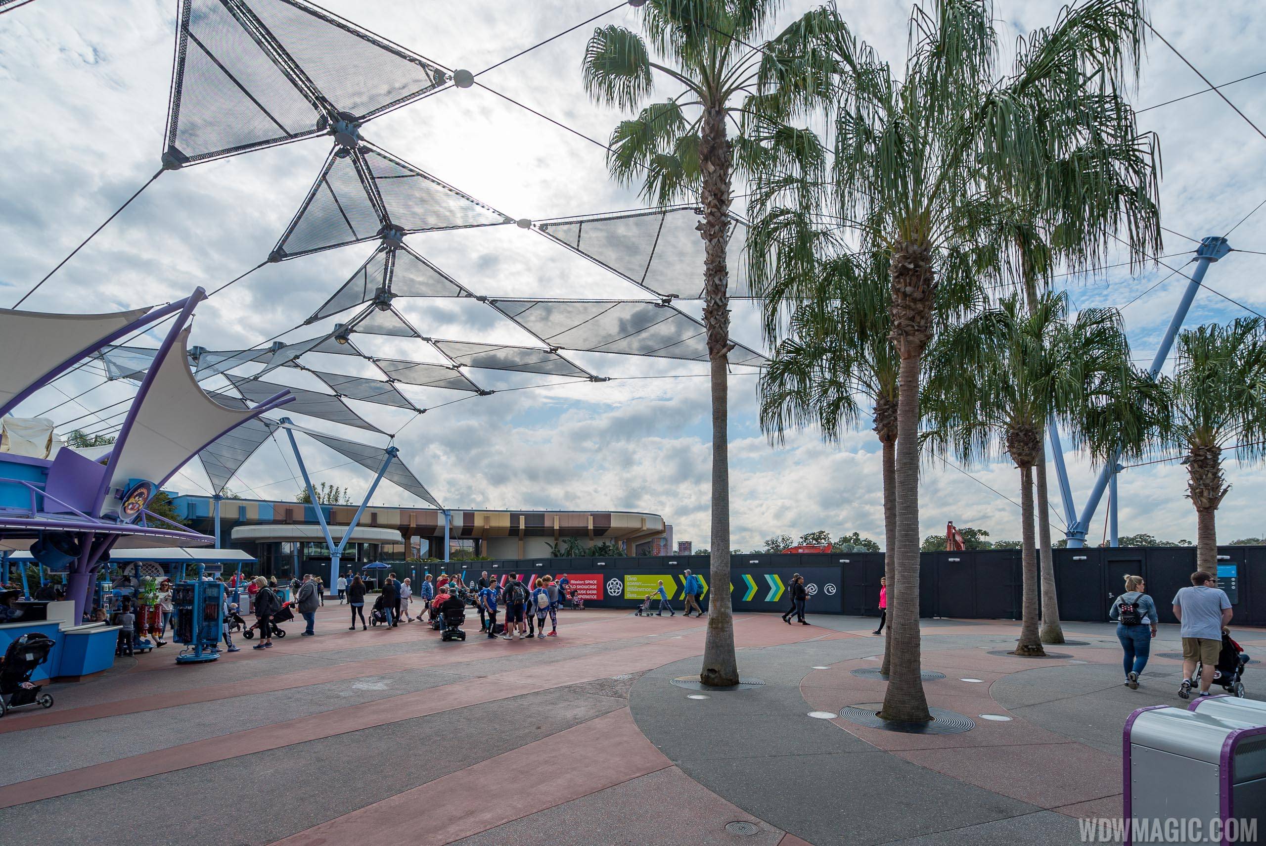 PHOTOS - Latest construction wall changes in Epcot's Future World