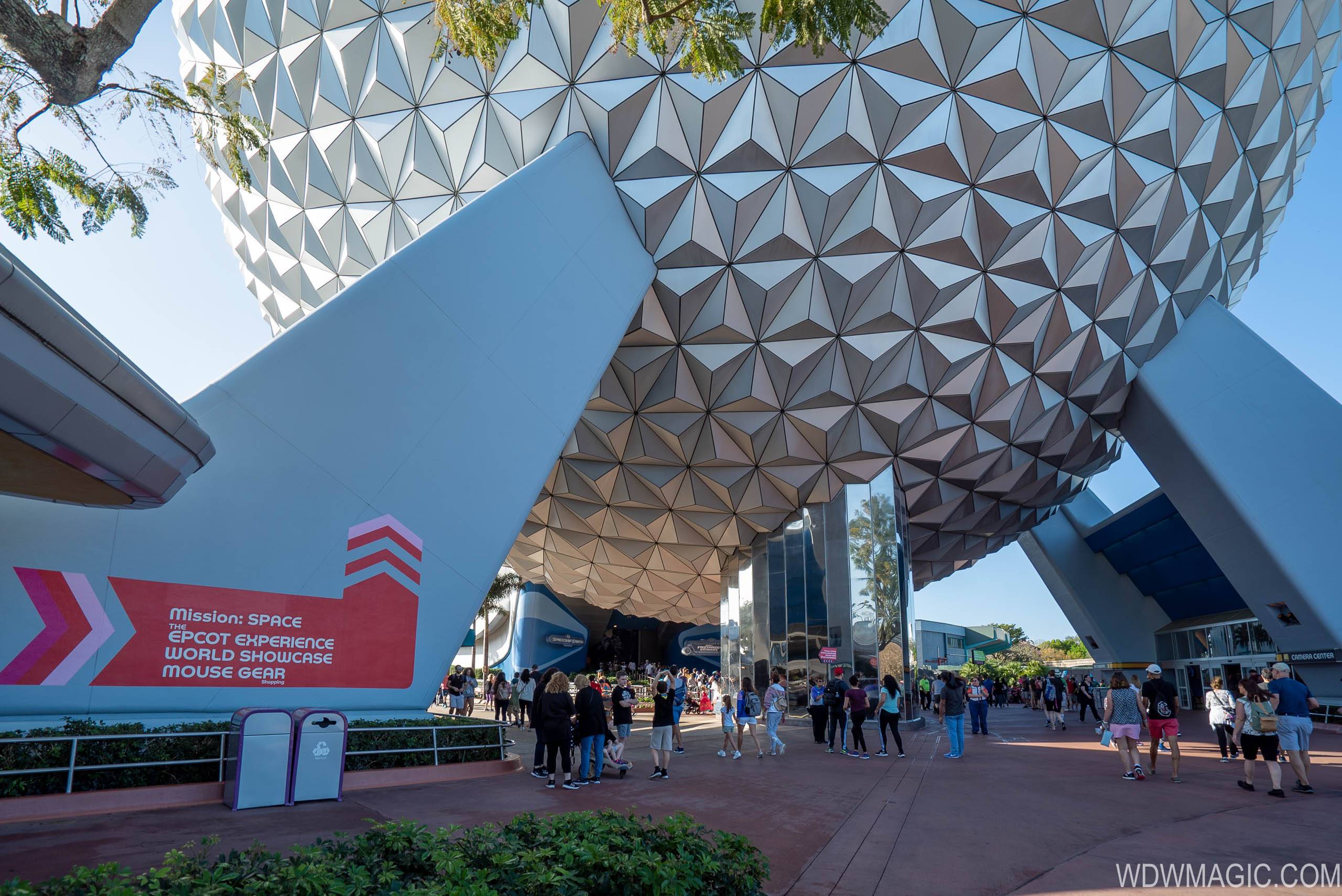 PHOTOS - Center of Future World now closed and eastern bypass walkway opens