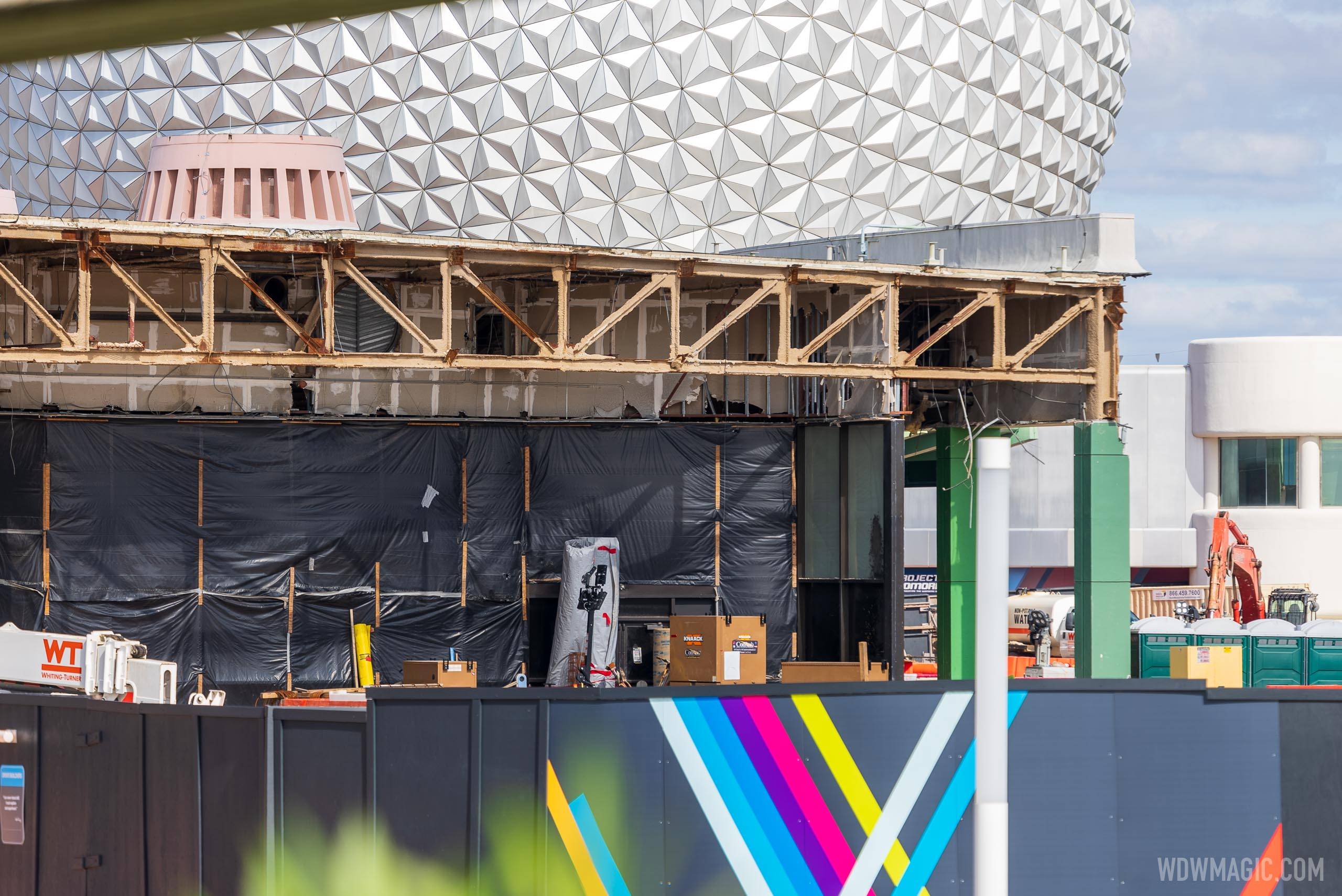 EPCOT Future World West and East demolition - December 3 2020