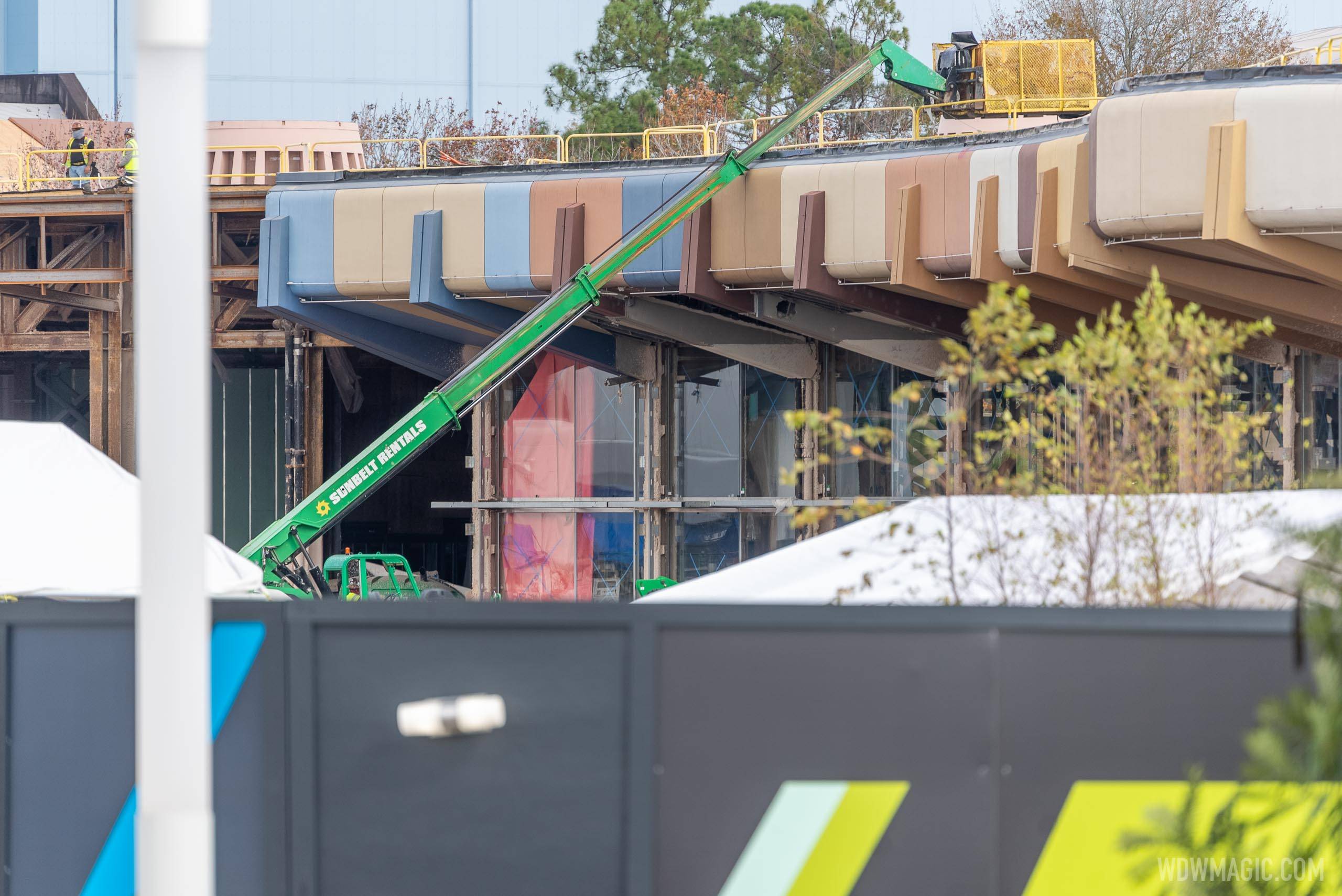 PHOTOS - Construction begins alongside demolition at the center of EPCOT