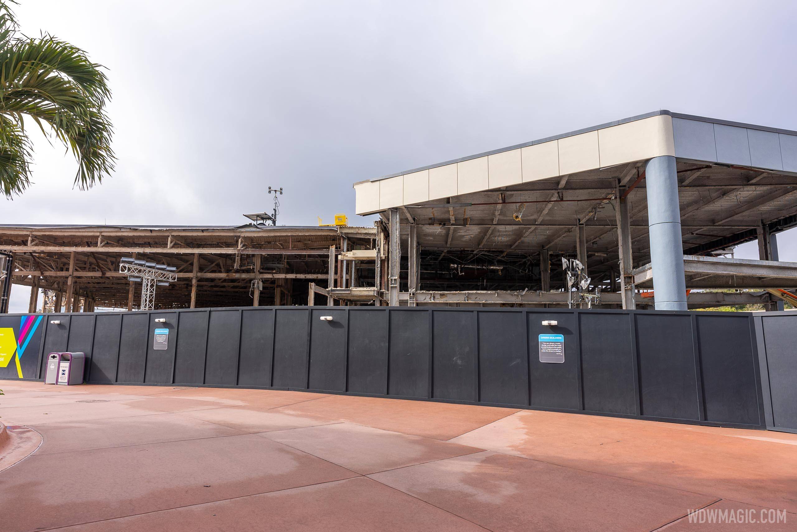 EPCOT Innoventions West demolition - January 26 2021