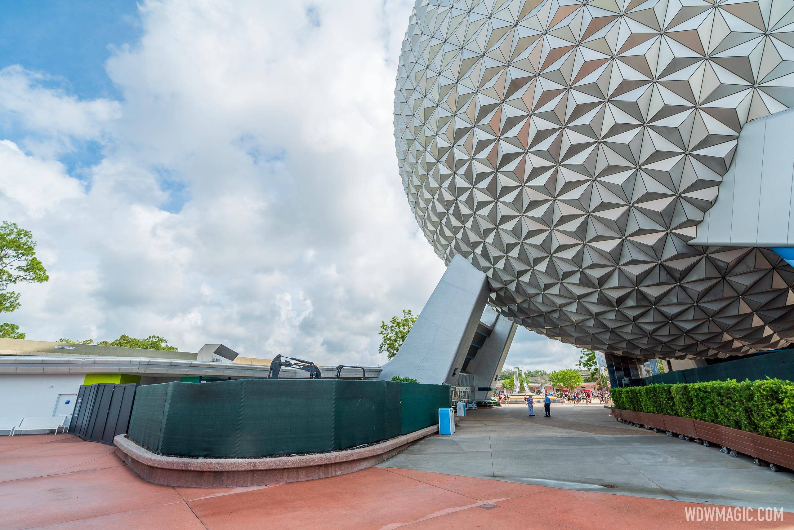 Spaceship Earth West restrooms closed for refurbishment
