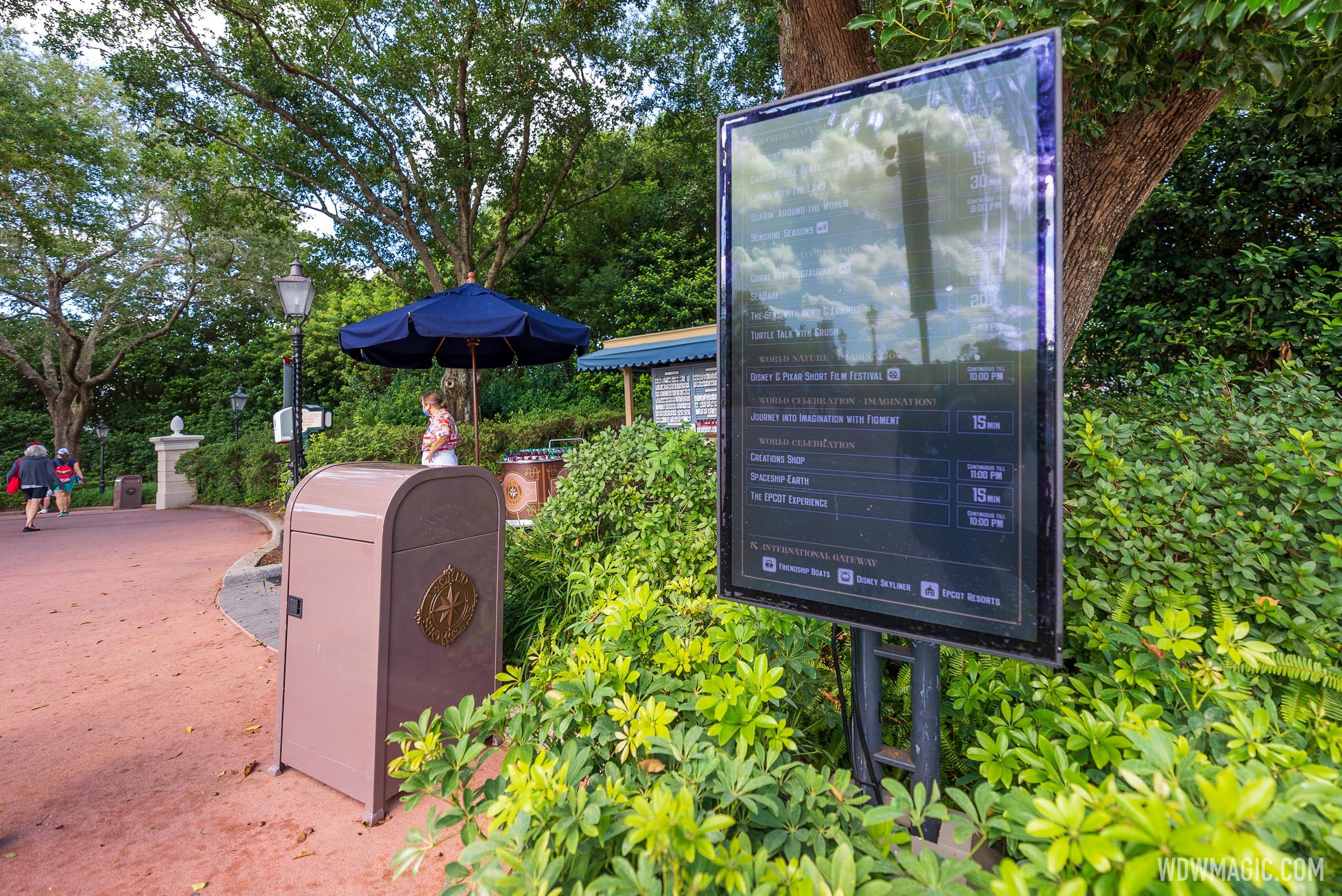 Digital tip boards come to EPCOT