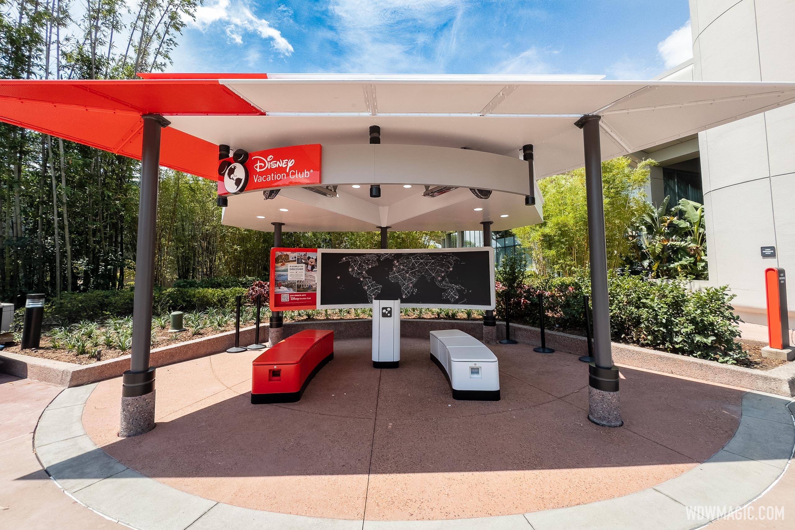 New-look Disney Vacation Club kiosk opens in World Discovery at EPCOT