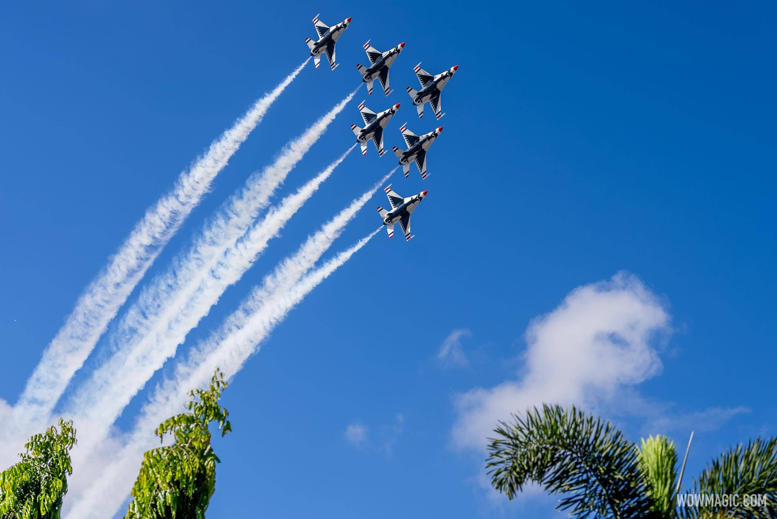 SEE: U.S. Air Force Thunderbirds fly over Magic Kingdom, EPCOT – WFTV