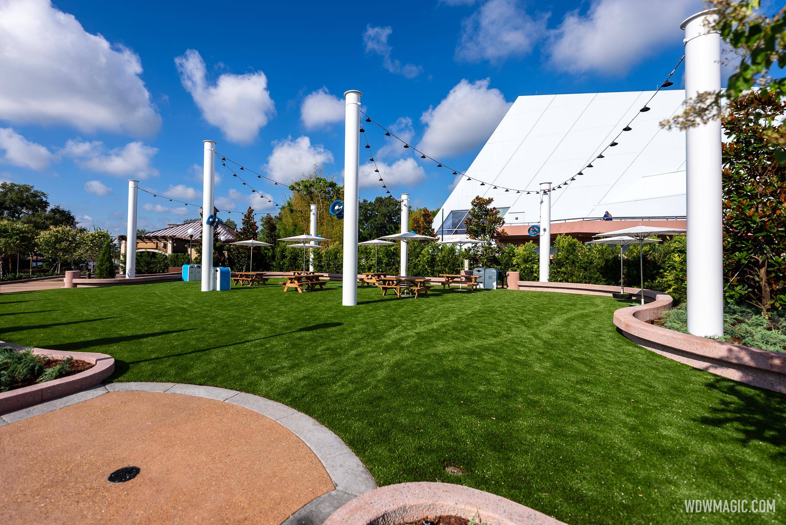 EPCOT's New Rose Walk Flex Space Open To Guests