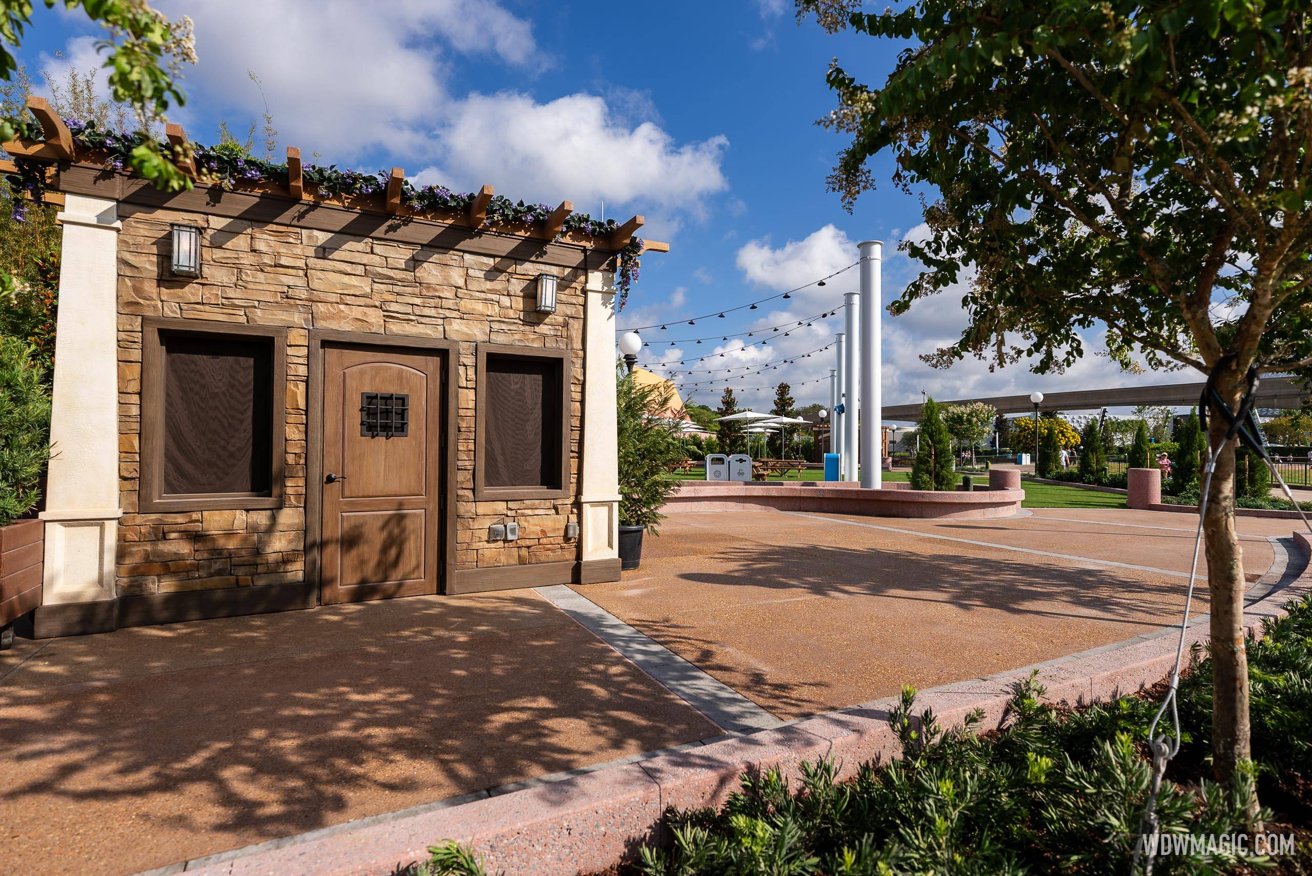 EPCOT's Rose Walk Flex Space