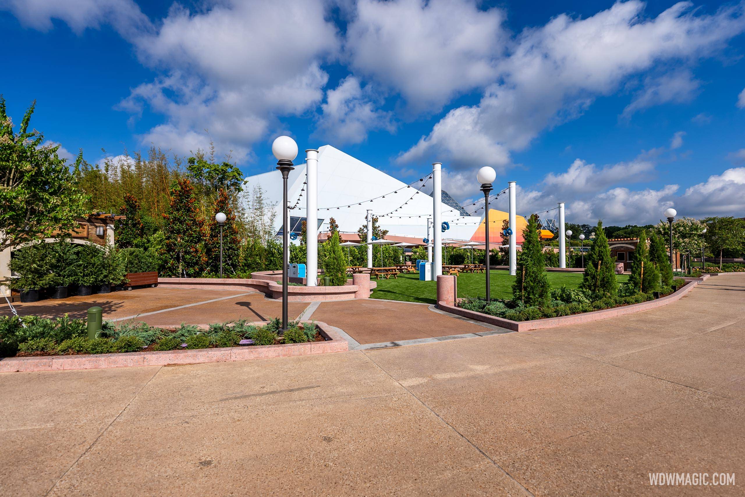 EPCOT's Rose Walk Flex Space