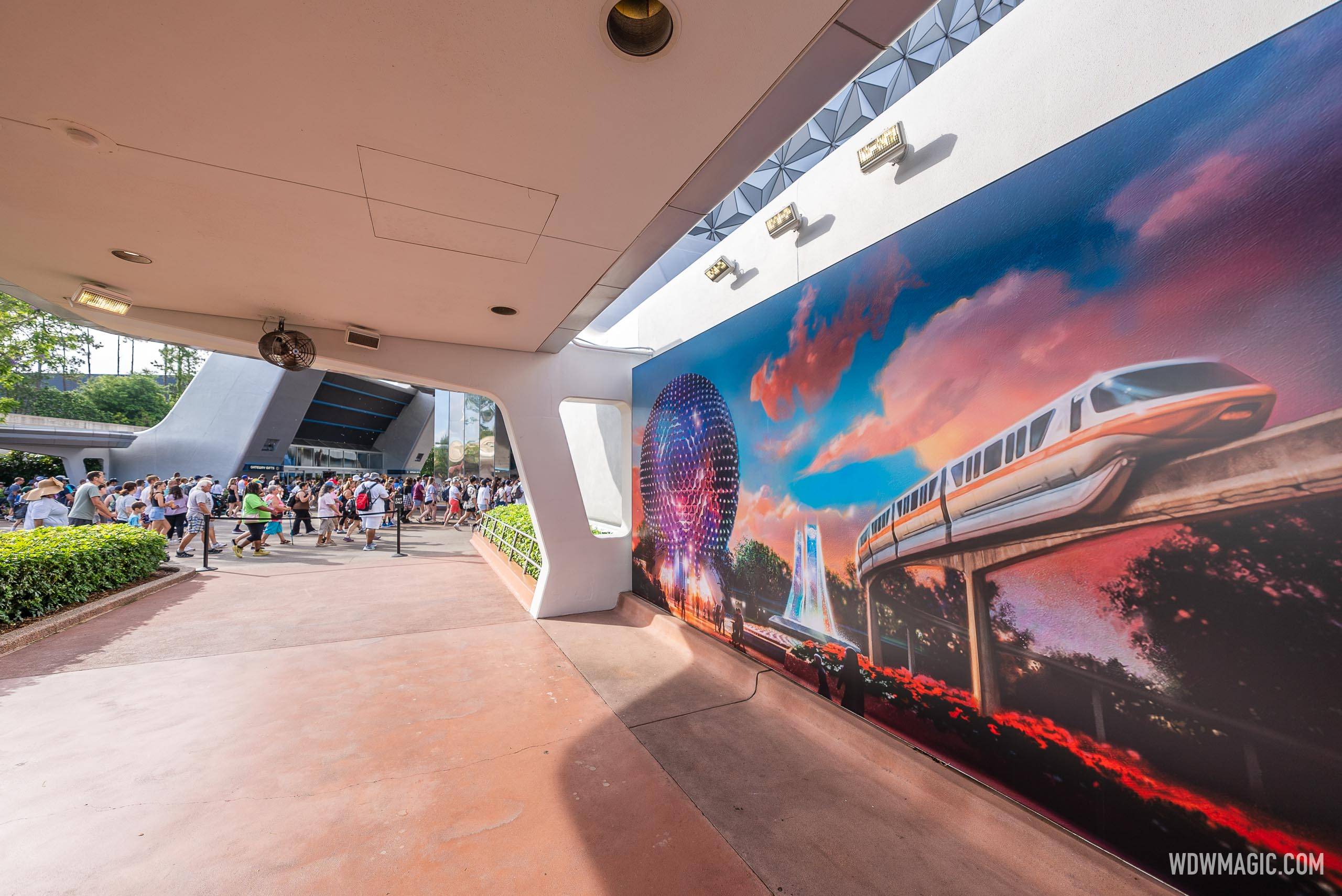 EPCOT Main Entrance Mural