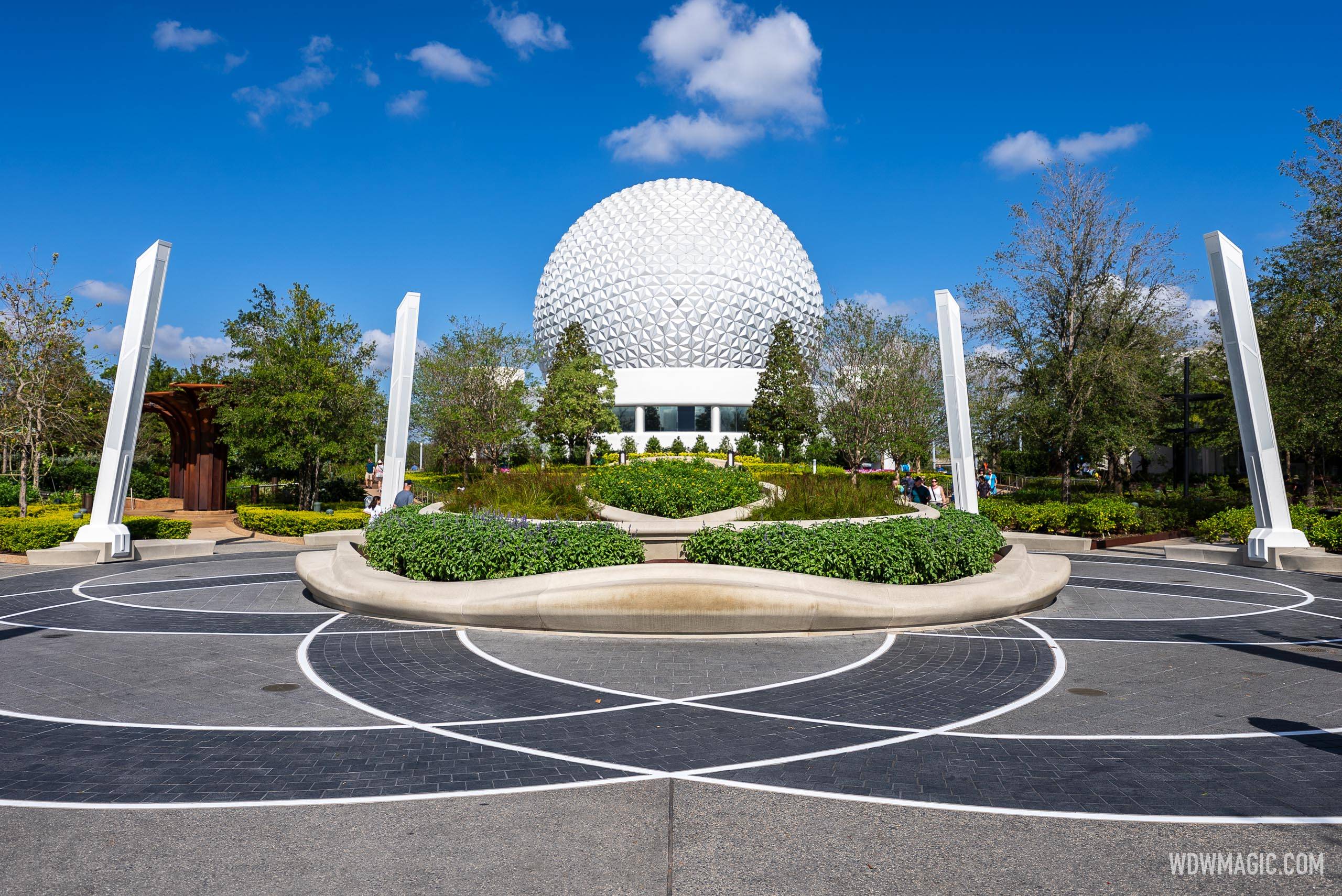 EPCOT World Celebration In-Floor Lighting Changes November 2024