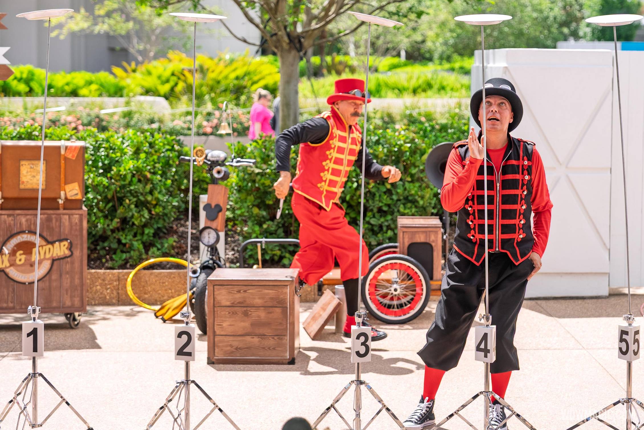 News - New EPCOT acts 'Max and Aydar' and 'Miss Information and Al ...